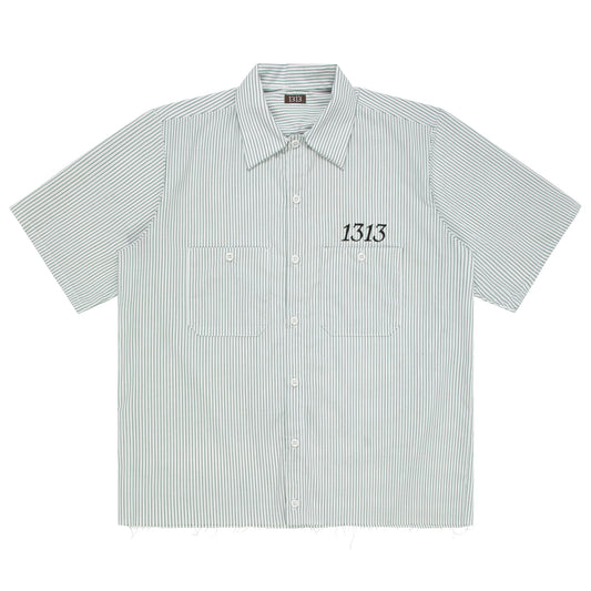 Logo Short Sleeve Work Shirt