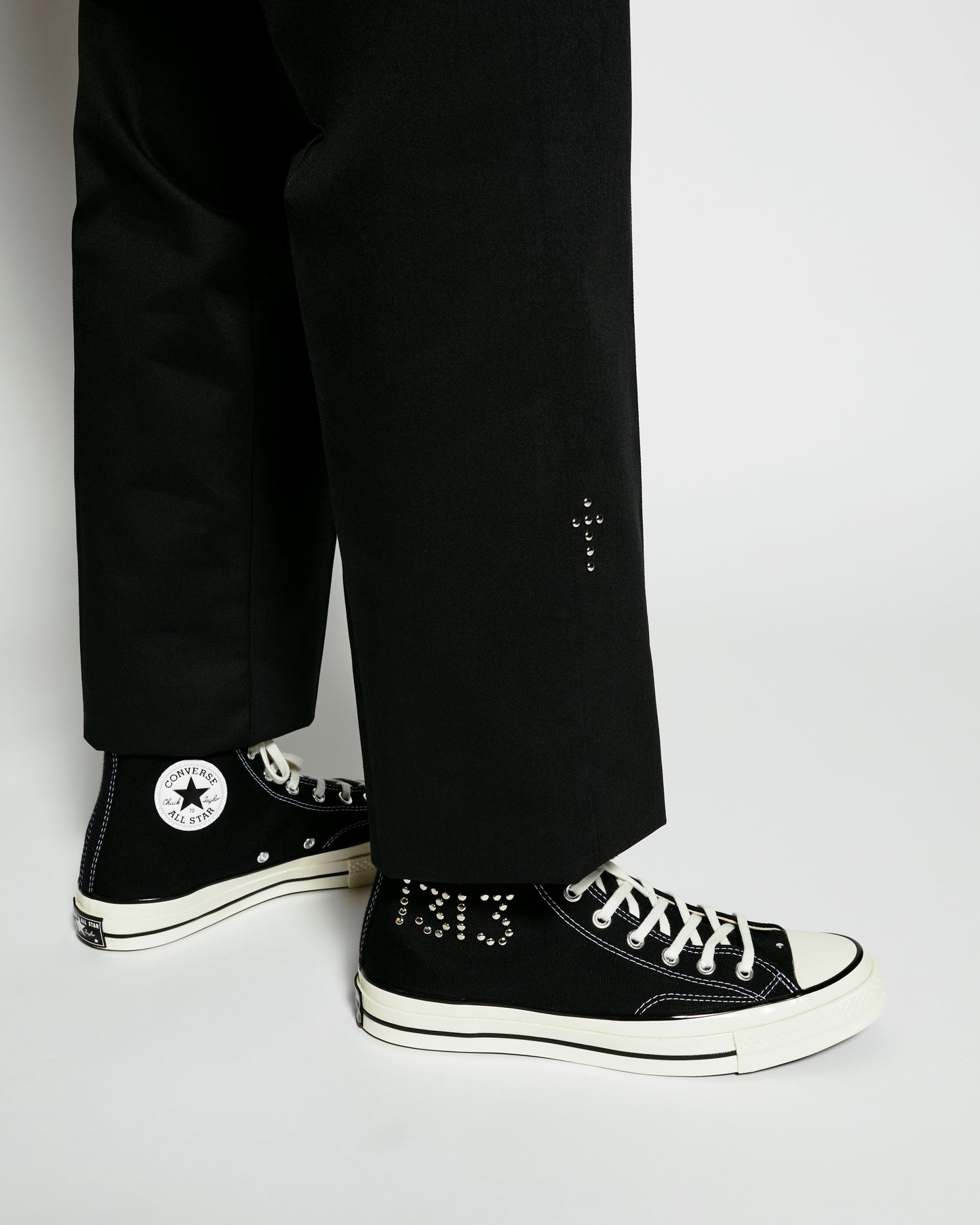 Hand Studded Converse Chuck 70 Vintage Canvas High Top